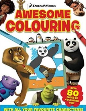 DREAMWORKS- AWESOME COLOURING