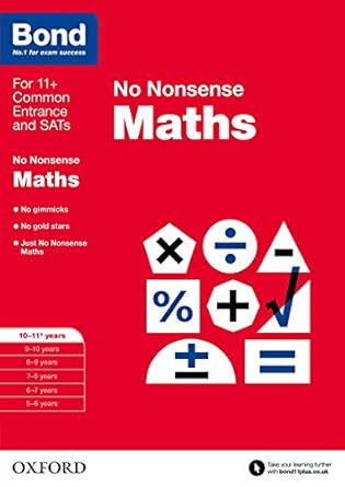 NO NONSENSE MATHS 10-11 YRS