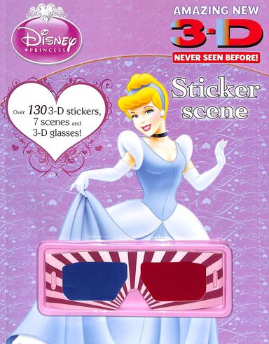 Disney Princess: 3D Sticker Sce