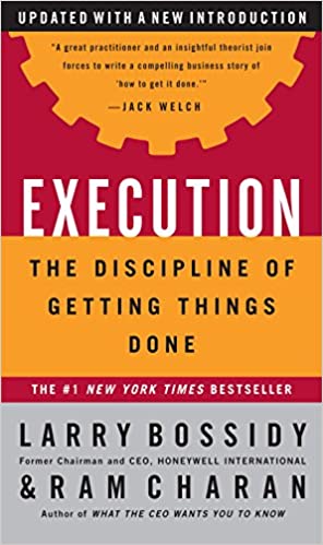 EXECUTION by larry bossidy HC