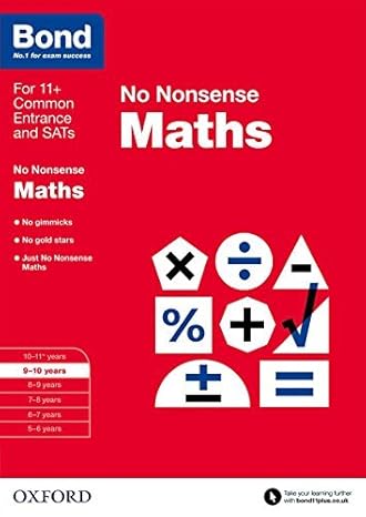 NO NONSENSE MATHS 9-10 YRS