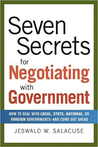 SEVEN SECRET NEGOTIAT WITH GOVT