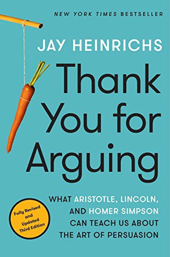THANK YOU FOR ARGUING