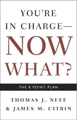YOU’RE IN CHARGE– NOW WHAT?