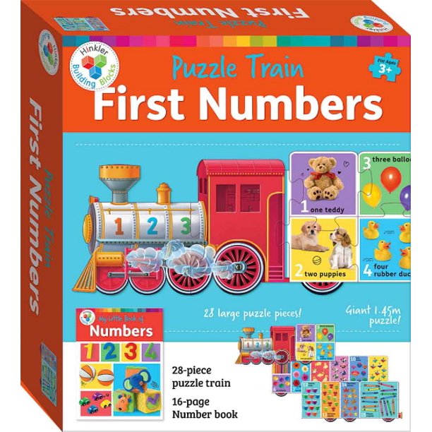 FIRST NUMBERS PUZZLE TRAIN (HINKLER BUILDING BLOCKS)
