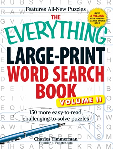 LARGE-PRINT WORD SEARCH BOOK VOLUME 2 (THE EVERYTHING)
