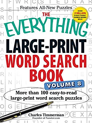 LARGE-PRINT WORD SEARCH BOOK, VOLUME 8 (THE EVERYTHING)