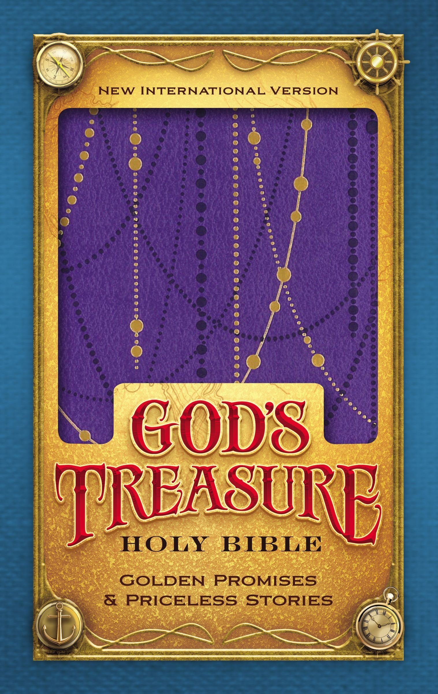 NIV GOD’S TREASURE HOLY BIBLE (AMETHYST LEATHERSOFT)