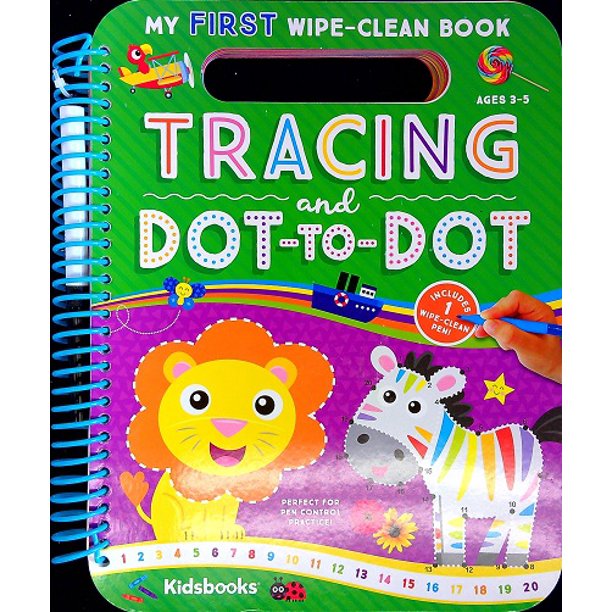 TRACING AND DOT-TO-DOT (MY FIRST WIPE-CLEAN BOOK)
