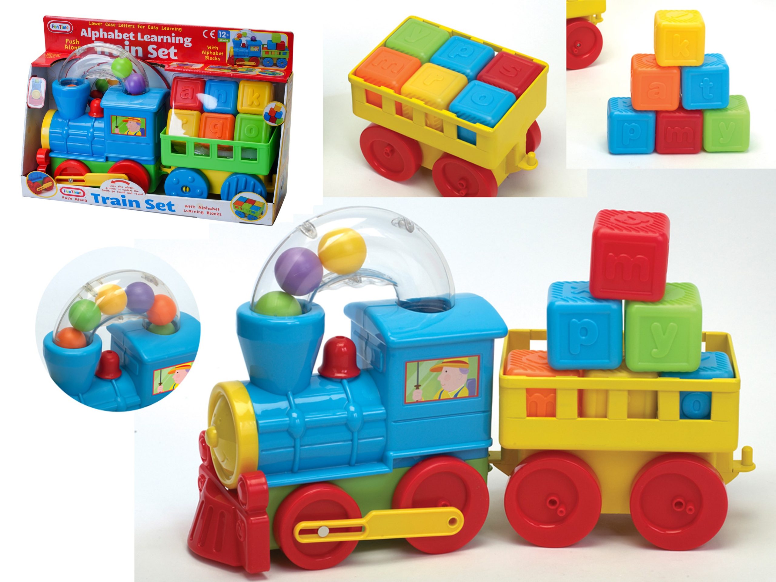 ALPHABET LEARNING TRAIN SET COMPLETE ATO Z