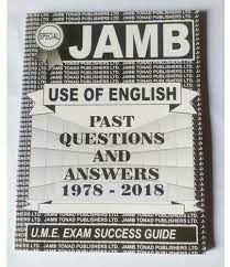 JAMB PAST Q USE OF ENGLISH