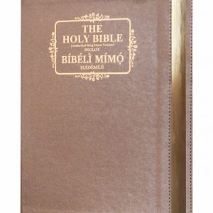 HOLY BIBLE KJV ENGLISH AND YORUBA DIGLOT BSN BIBELI MIMO