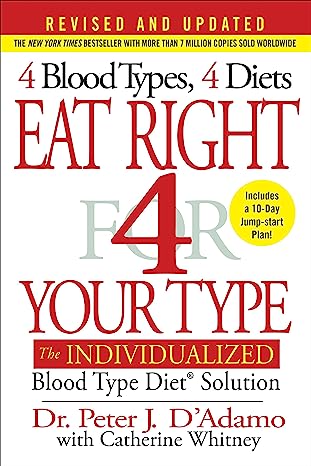 EAT RIGHT 4 YOUR TYPE (REV ED)