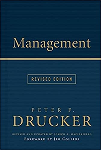 MANAGEMENT BY PETER DRUCKER