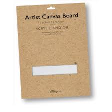 ASHRIDGE: A3 ARTIST CANVAS BOARD 380G C