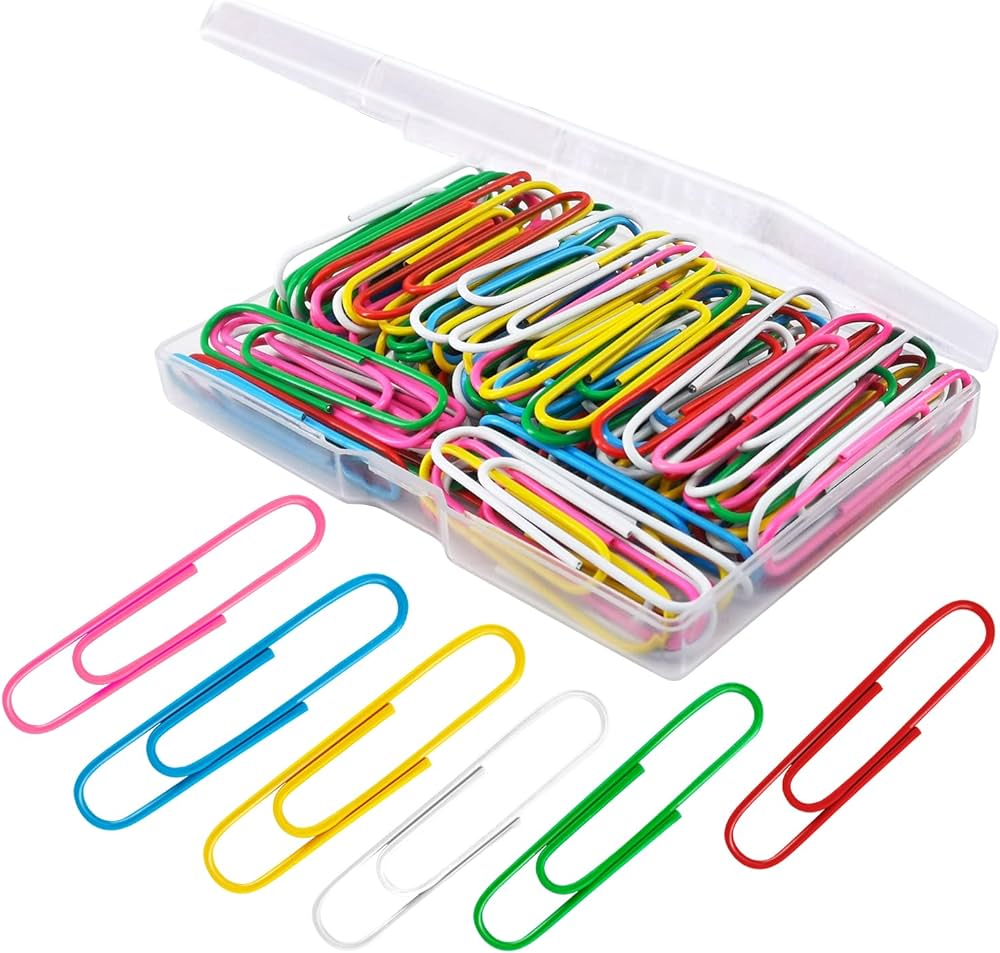 COLOUR PAPER CLIPS