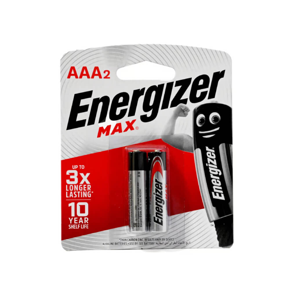 ENERGIZER MAX BATTERY AAA2