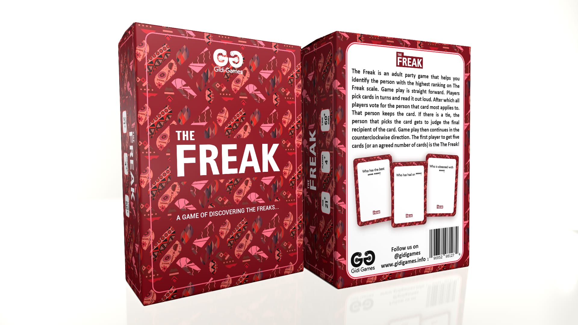 THE FREAK PLAYING CARD GAME