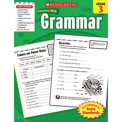 SCHOLASTIC SUCCESS WITH GRAMMAR BOOK 3