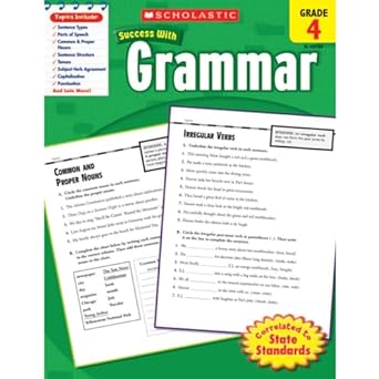 SCHOLASTIC SUCCESS WITH GRAMMAR BOOK 4