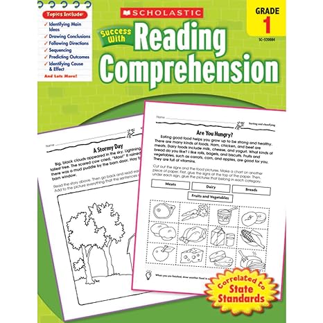 SCHOLASTIC SUCCESS WITH READING COMPREHENSION 1