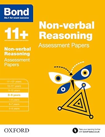 BOND NON VERBAL REASONING 8-9