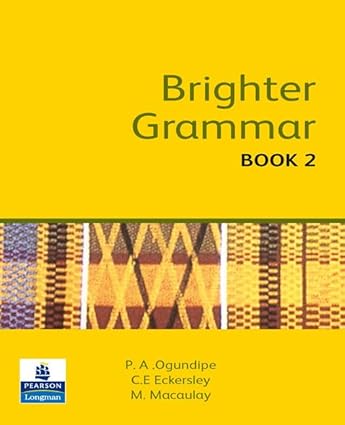 BRIGHTER GRAMMAR BOOK 2