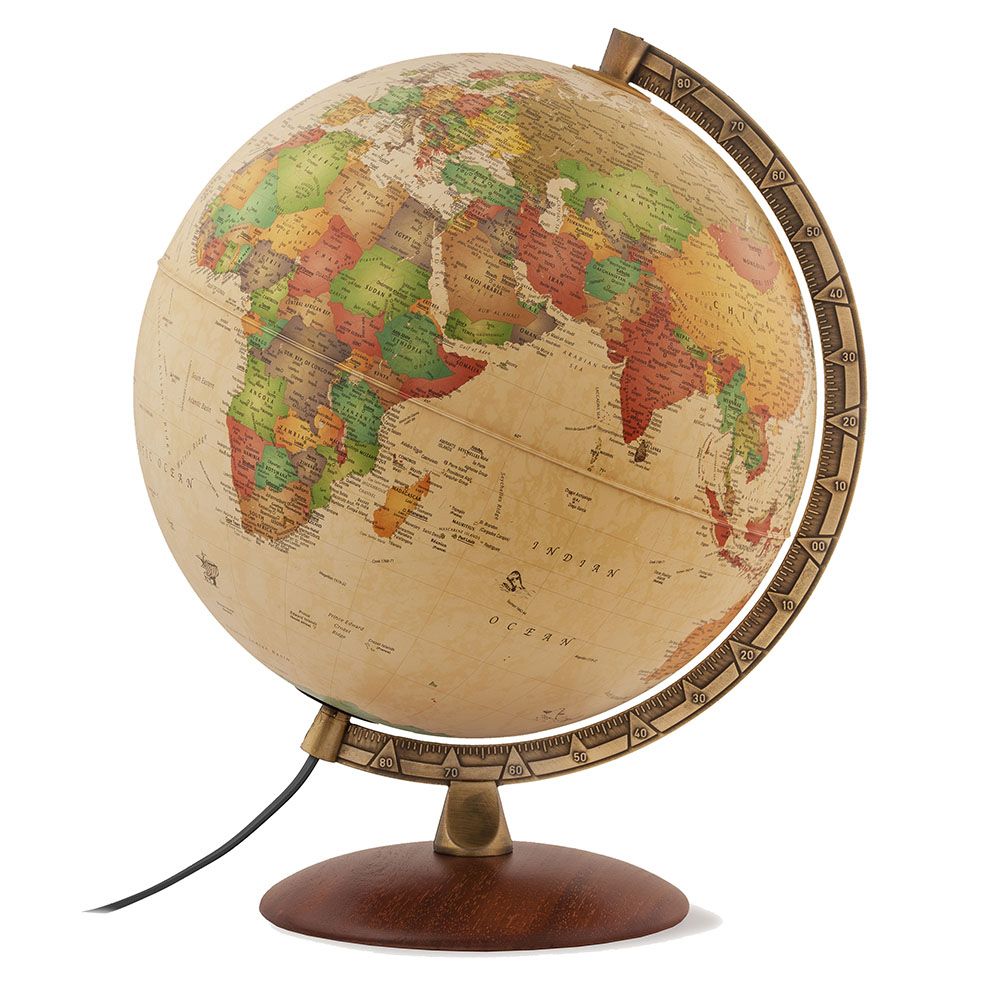 10″ ANTIQUE EFFECT GLOBE