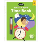 WRITE & WIPE: TIME BOOK (INC PEN)