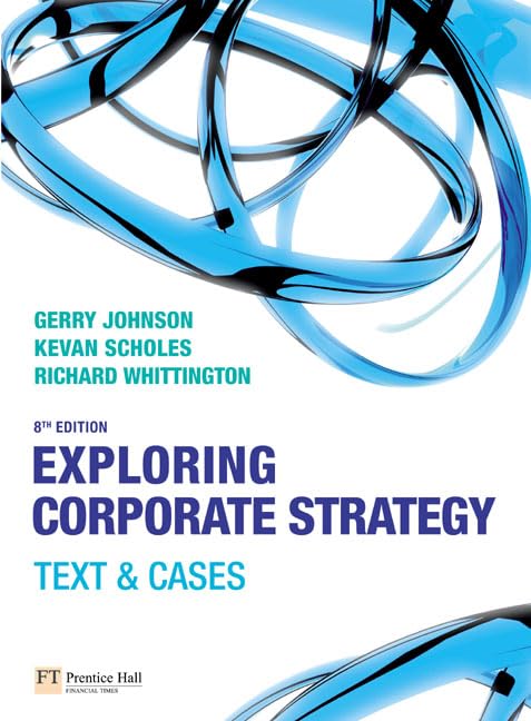 EXPLORING CORPORATE STRATEGY